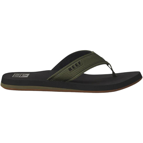 2026 Reef Mens The Layback Sandals CJ4366 - Black / Olive